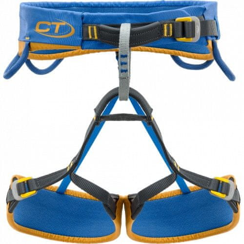 Climbing technology Sedací úvazek Climbing Technology Dedalo Blue/Ocra|M