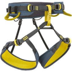 Climbing technology Sedací úvazek Climbing Technology WALL anthracite/mustard|M-L