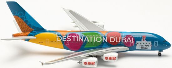 Herpa Airbus A380-861, Emirates "Dubai Expo", SAE, 1/500