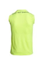 Jumping® Fitness Pánské funkční triko bez rukávů žluté Velikost: S