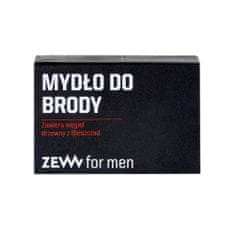 ZEW for men mýdlo na vousy s dřevěným uhlím z bieszczad 85ml