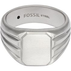 Fossil Masivní pánský ocelový prsten JF04467040 (Obvod 65 mm)