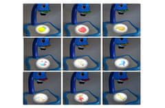 CoolCeny Dětský kreslicí projektor s fixy a předlohami - Modrá