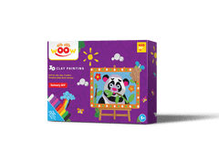 Kids DO Kreativní sada na 3D malování hlínou - Panda 20 X 29 cm