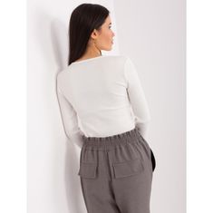 BASIC FEEL GOOD Dámská halenka pruhovaná BASIC FEEL GOOD ecru RV-BZ-9206.45P_404071 S-M