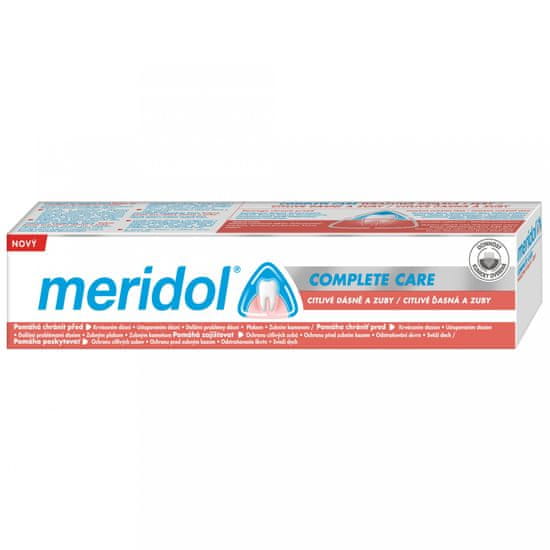 Meridol Zubní pasta Complete Care citlivé dásně a zuby 75 ml