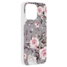 Techsuit Kryt iPhone 15 Plus Techsuit - Marble Series - Bloom of Ruth Gray