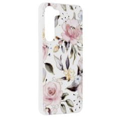 Techsuit Kryt Samsung Galaxy S23 Plus Techsuit - Marble Series - Chloe White