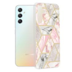 Techsuit Kryt Samsung Galaxy A54 Techsuit - Marble Series - Pink Hex