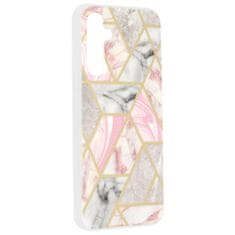 Techsuit Kryt Samsung Galaxy A14 4G / A14 5G Techsuit - Marble Series - Pink Hex