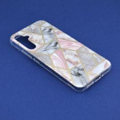 Techsuit Kryt Samsung Galaxy A34 5G Techsuit - Marble Series - Pink Hex