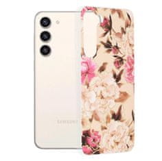 Techsuit Kryt Samsung Galaxy S23 Plus Techsuit - Marble Series - Mary Berry Nude