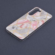 Techsuit Kryt Samsung Galaxy S23 Plus Techsuit - Marble Series - Pink Hex