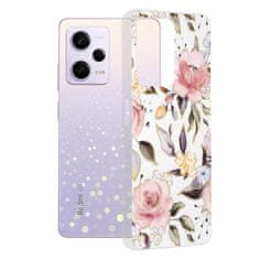 Techsuit Kryt Xiaomi Redmi Note 12 5G / Poco X5 Techsuit - Marble Series - Chloe White