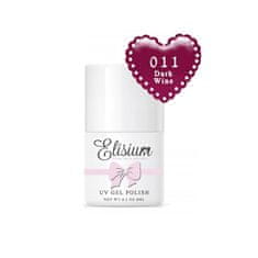 ELISIUM uv gel polish hybridní lak na nehty 011 dark wine 8ml