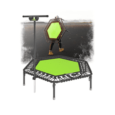 Jumping® Fitness Trampolína ADVENTURE Barva výpletu: Black