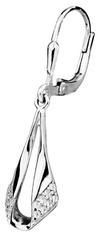 JVD Elegantní dlouhé náušnice ze stříbra SVLE0263SH8BI00