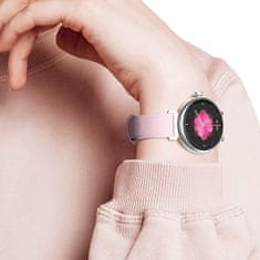 Wotchi AMOLED Smartwatch DM70 – Silver - Pink