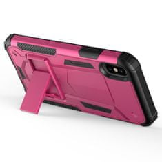 ZIZO Zizo Hybrid Transformer Cover - Pancéřový Kryt Na Iphone X Stojánkem (Hot Pin