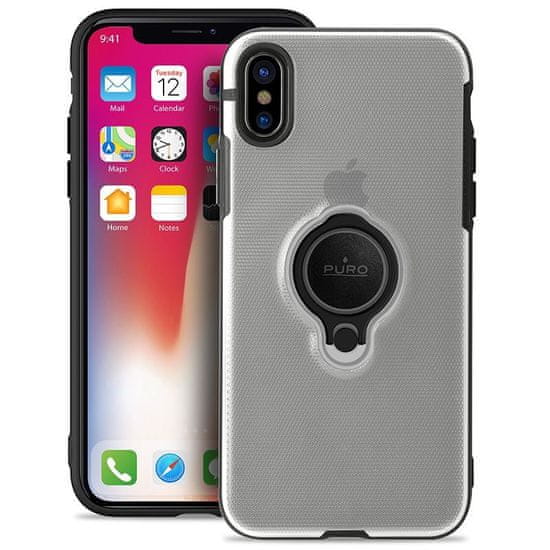 Puro Puro Magnet Ring Cover - Kryt Na Iphone Xr S Magnetickým Držákem Na Prst (P