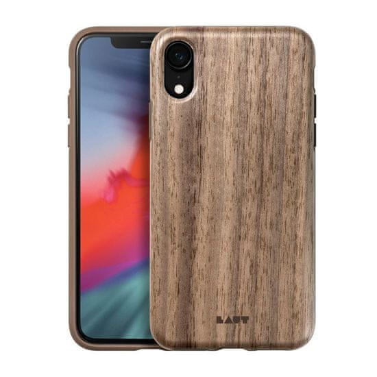 LAUT Laut Pinnacle - Kryt Na Iphone Xr Z Pravého Dřeva (Walnut)