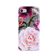 Puro Puro Glam Geo Flowers - Pouzdro Na Iphone (2022 / 2020) / 8 / 7 / 6S (Pink Peo