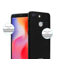 Crong Crong Smooth Skin - Xiaomi Redmi 6 Pouzdro (Černé)