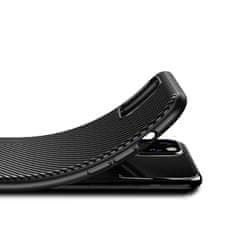 Crong Crong Prestige Carbon Cover - Kryt Na Iphone 11 Pro Max (Černý)