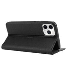 Crong Crong Folio Case - Flipové Pouzdro Na Iphone 11 Pro Na Magnet (Černé)