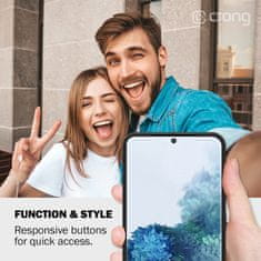 Crong Crong Color Cover - Samsung Galaxy S20+ Pouzdro (Černé)
