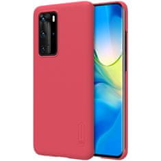 shumee Nillkin Super Frosted Shield – pouzdro Huawei P40 Pro (světle červené)