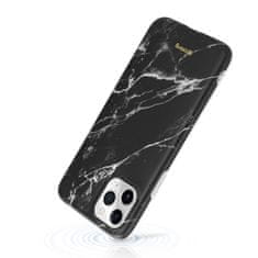 Crong Crong Marble Case - Kryt Na Iphone 11 Pro (Černý)