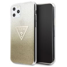 Guess Guess Solid Glitter Triangle – Pouzdro Iphone 11 Pro Max (Zlaté)