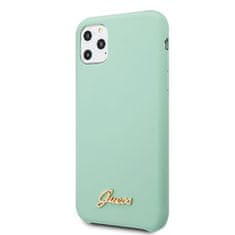 Guess Guess Silicone Vintage - Kryt Na Iphone 11 Pro Max (Zelený)