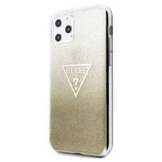 Guess Guess Solid Glitter Triangle – Pouzdro Iphone 11 Pro Max (Zlaté)