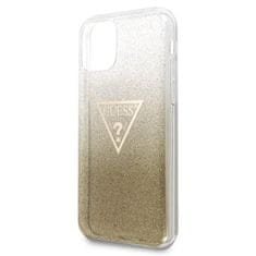 Guess Guess Solid Glitter Triangle – Pouzdro Iphone 11 Pro Max (Zlaté)