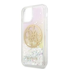 Guess Logo Guess Gradient Liquid Glitter Circle – Pouzdro Na Iphone 11 Pro Max