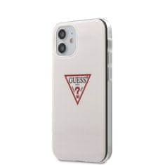 Guess Guess Triangle Logo - Kryt Na Iphone 12 Mini (Bílý)