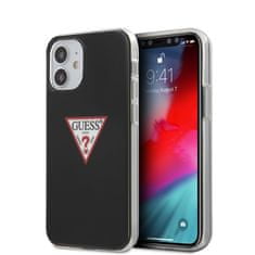 Guess Guess Triangle Logo - Kryt Na Iphone 12 Mini (Černý)