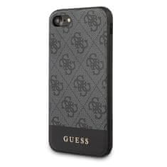 Guess Kolekce Guess 4G Bottom Stripe – Pouzdro Na Iphone 2020/8/7 (Šedé)