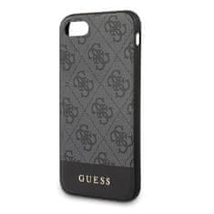 Guess Kolekce Guess 4G Bottom Stripe – Pouzdro Na Iphone 2020/8/7 (Šedé)