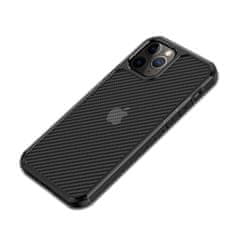 Crong Crong Hybrid Carbon - Kryt Na Iphone 12 Mini (Černý)