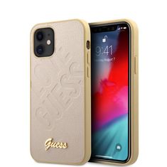 Guess Guess Iridescent Love - Kryt Na Iphone 12 Mini (Zlatý)