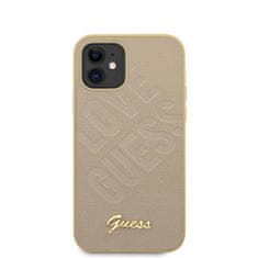 Guess Guess Iridescent Love - Kryt Na Iphone 12 Mini (Zlatý)