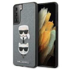 Karl Lagerfeld Karl Lagerfeld Saffiano Karl & Choupette Heads - Samsung Galaxy S21+ Pouzdro (