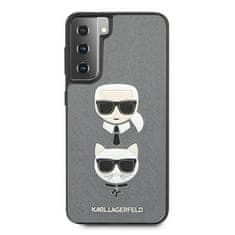 Karl Lagerfeld Karl Lagerfeld Saffiano Karl & Choupette Heads - Samsung Galaxy S21+ Pouzdro (