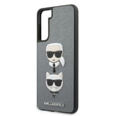 Karl Lagerfeld Karl Lagerfeld Saffiano Karl & Choupette Heads - Samsung Galaxy S21+ Pouzdro (