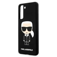 Karl Lagerfeld Karl Lagerfeld Fullbody Silicone Iconic - Samsung Galaxy S21+ Pouzdro (Černé)