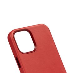 Crong Crong Essential Cover - Kryt Z Ekologické Kůže Iphone 12 Pro Max (Červený