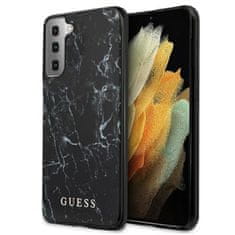 Guess Guess Marble - Samsung Galaxy S21+ Pouzdro (Černé)